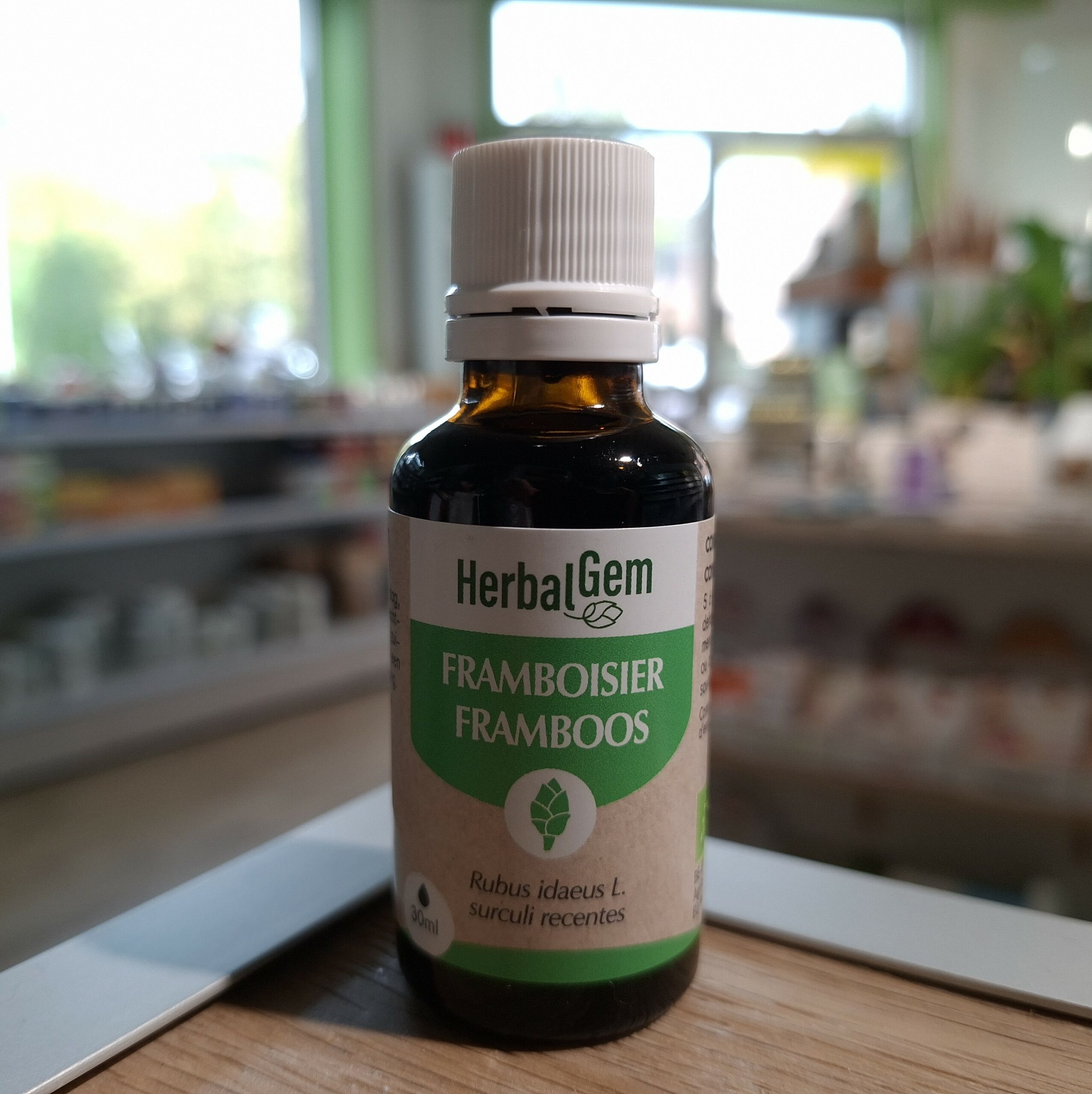 Macérat de jeunes pousses de framboisier bio Herbalgem