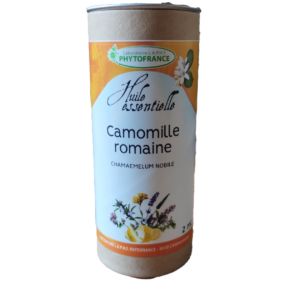 Huile essentielle camomille romaine 2 ml Chamaemelum nobile fleurs distillées origine France