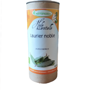 Laurier noble 10 ml bio huile essentielle Laurus nobilis Naturaly Bailleul aromatherapie bio.