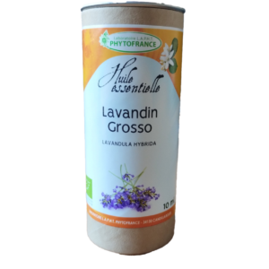Lavandin 10 ml bio huile essentielle Lavandula hybrida Naturaly Bailleul aromatherapie bio.
