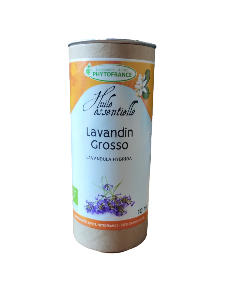 Lavandin 10 ml bio huile essentielle Lavandula hybrida Naturaly Bailleul aromatherapie bio.