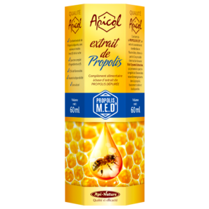 Extrait Propolis 60 ml apicol gouttes naturaly