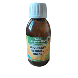 Muqueuses Estomac Colon 125 ml complément alimentaire bio plantes confort digestif guimauve mauve réglisse Naturaly