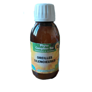 Oreilles silencieuses 125 ml complément alimentaire bio plantes confort auditif ginkgo aubépine Naturaly