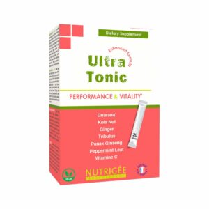 Ultra Tonic 10 sticks Nutrigée Performance & Vitalité guarana ginseng vitamine C