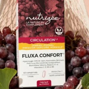 Fluxa Confort 60 comprimés Nutrigée – vigne rouge, ginkgo biloba et potassium