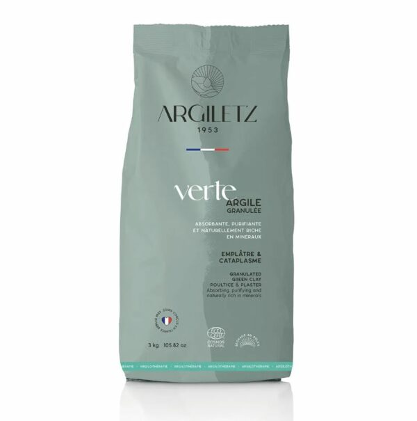 Argile Verte Granulée 3 kg