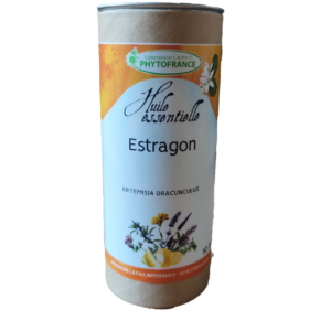 Huile essentielle Estragon 10 ml Artemisia dracunculus origine France profil anisé composition utilisation conseils aromathérapie