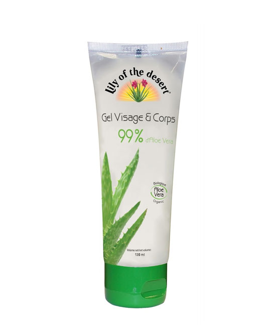 Gel Aloe Vera Visage Corps 120 ml 99 %