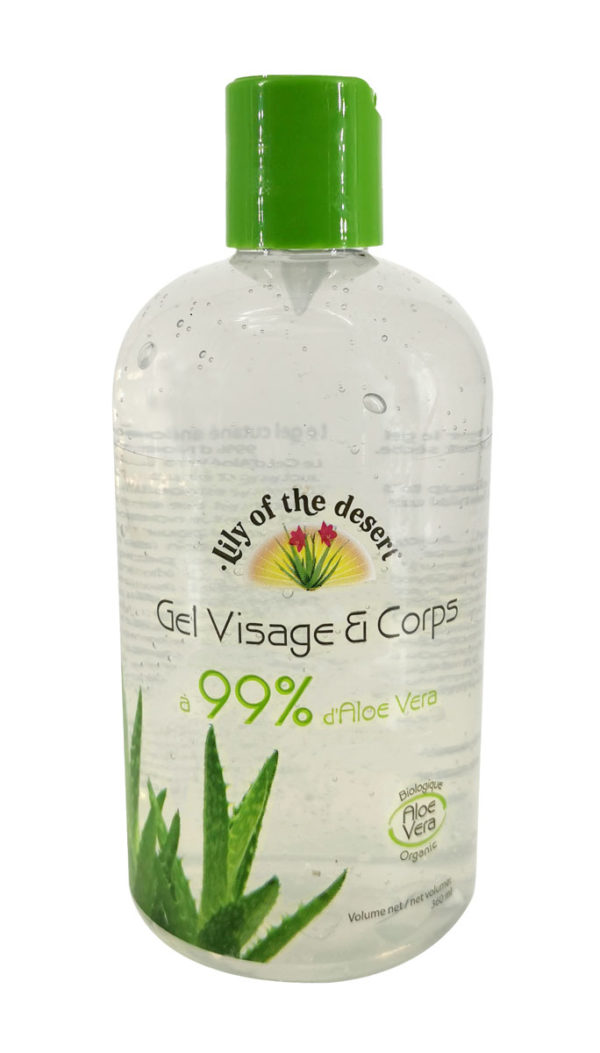 Gel Aloe Vera Visage Corps 360 ml 99 %