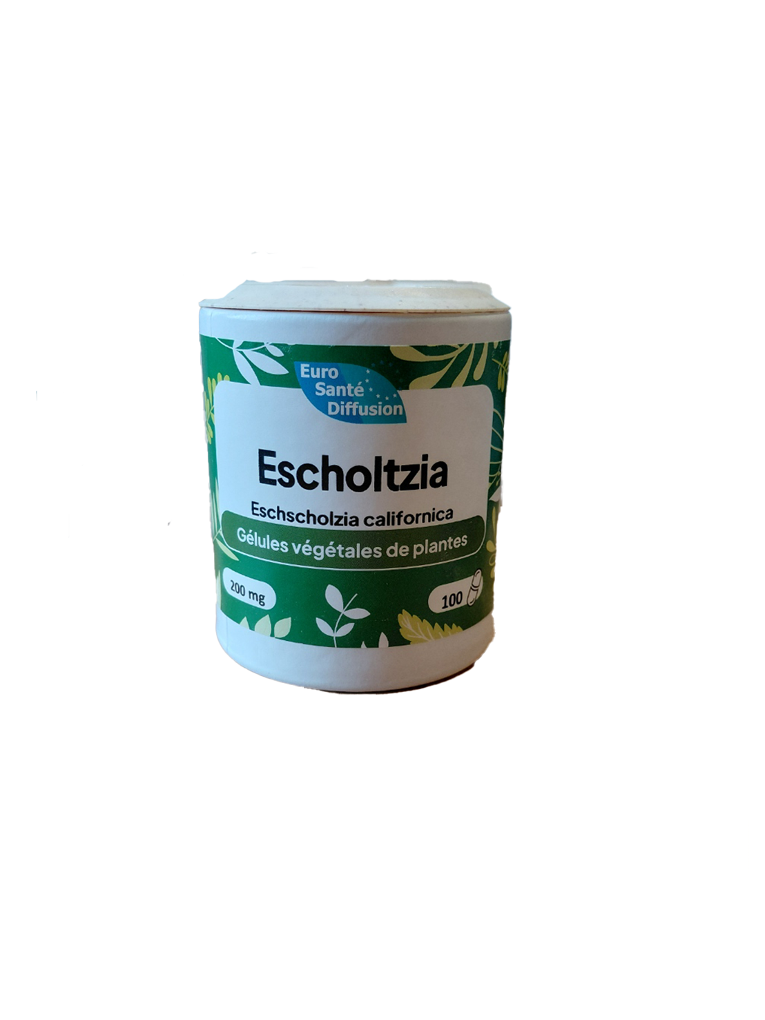 Eschscholzia 100 gélules complément alimentaire Eschscholzia californica Naturaly Bailleul.