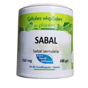 Sabal 100 gélules Sabal-Palmier Nain- Herboristerie