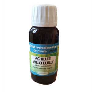 Achillée Millefeuille 60 ml extrait hydroalcoolique bio plante fraîche Naturaly Bailleul.