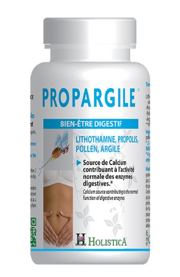 Propargile 64 gélules complément alimentaire lithothamne propolis pollen argile montmorillonite