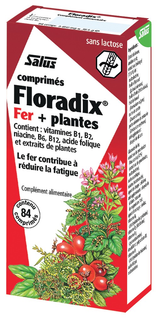 Floradix® Fer + plantes Comprimés Salus