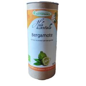 Bergamote 10 ml huile essentielle bio Citrus aurantium bergamia PhytoFrance Naturaly Bailleul.