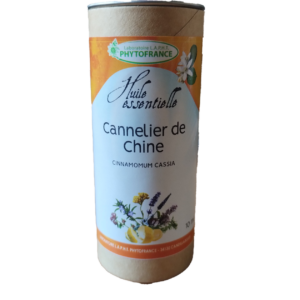Cannelle de Chine 10 ml huile essentielle bio Cinnamomum cassia Naturaly Bailleul.