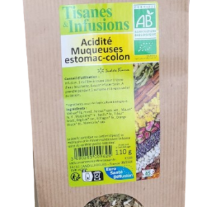 Tisane Acidité Muqueuses Estomac-Colon. Plante Herboristerie Bailleul Naturaly