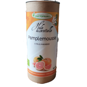 Pamplemousse 10 ml huile essentielle bio Citrus paradisi Naturaly Bailleul.