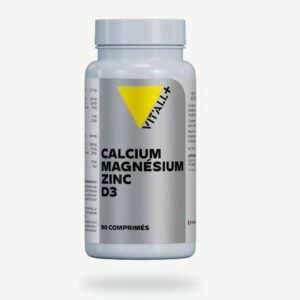 Calcium Magnésium Zinc D3 90 comprimés complément alimentaire aux minéraux bisglycinates