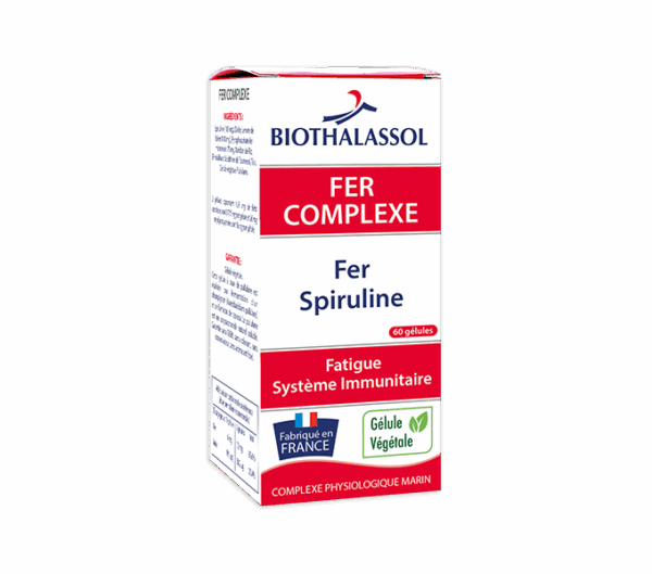 Fer Spiruline 60 gélules