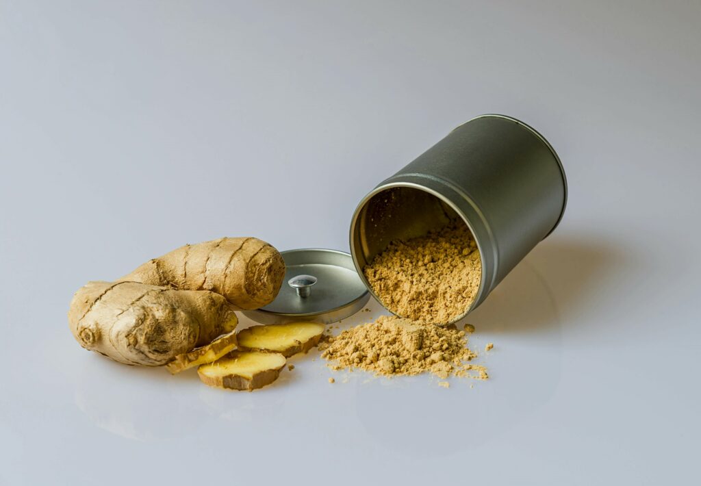 gingembre pour la fabrication du lait d'or