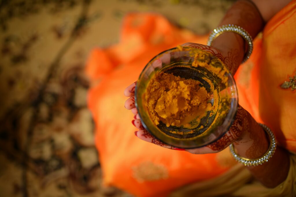 pâte de curcuma pour le lait d'or