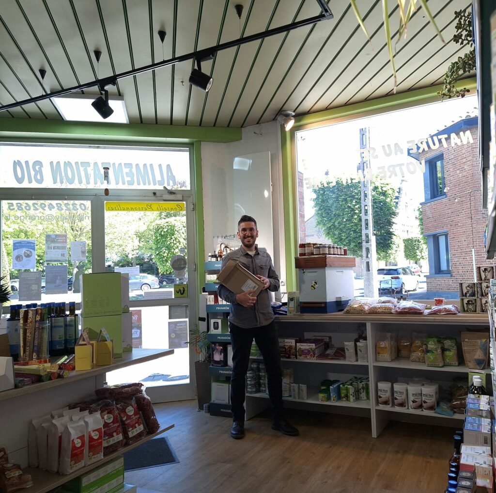 Magasin présentation Naturaly compléments alimentaires