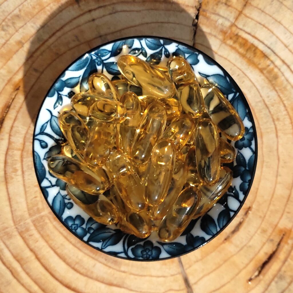 capsules d'huiles naturelles