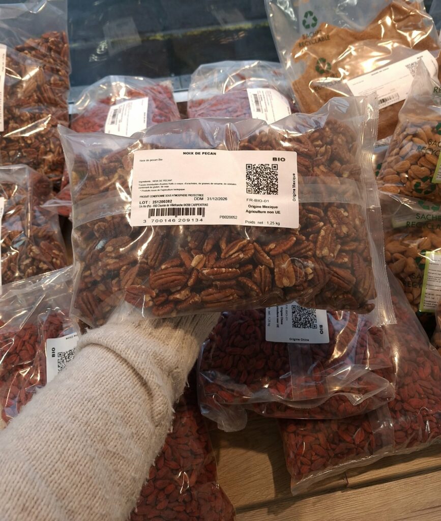 noix de pécan naturaly flandres