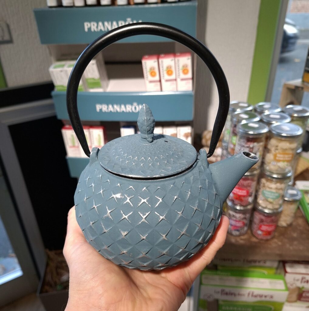 théière en fonte naturaly