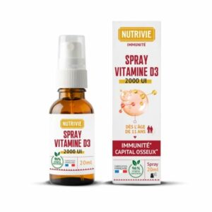 Spray Vitamine D3 2000 UI Nutrivie 20 ml