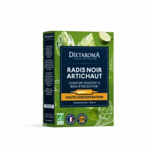 Radis Noir Artichaut Bio Diétaroma 20 ampoules de 10 ml