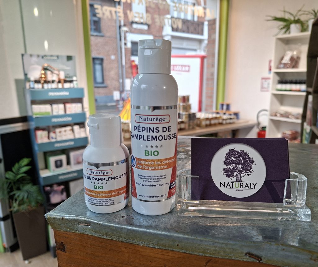 Extrait de pépins de pamplemousse Naturaly Bailleul