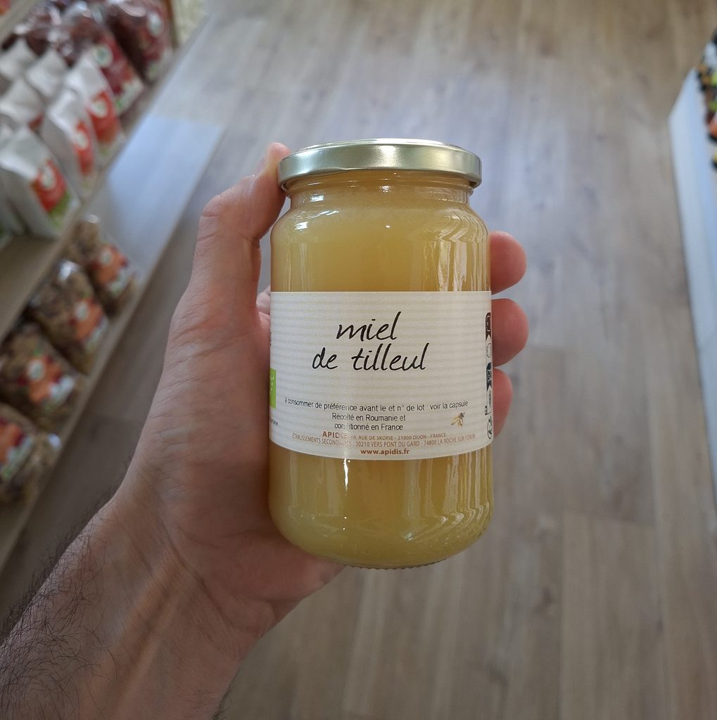 miel de tilleul bio monofloral