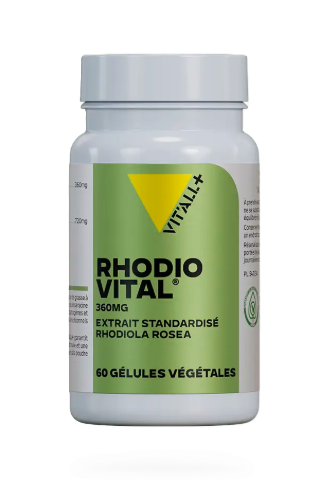 Rhodio Vital 360 mg 30 gélules VIT'ALL+ extrait standardisé de Rhodiola rosea