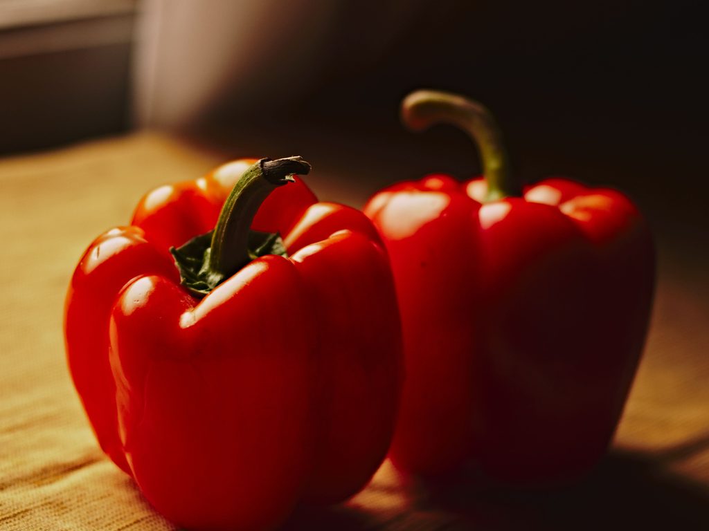 Poivron rouge cru et apport alimentaire en vitamine C