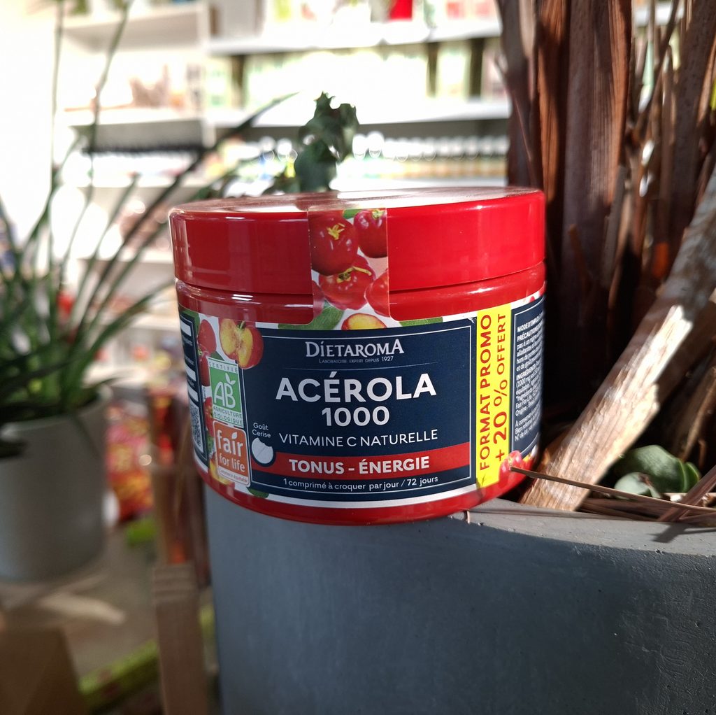 acérola 1000 mg comprimés vitamine C
